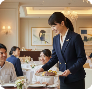 『パソコン　ホテルレストラン』の画像