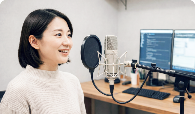 ナレーター 36歳 女性